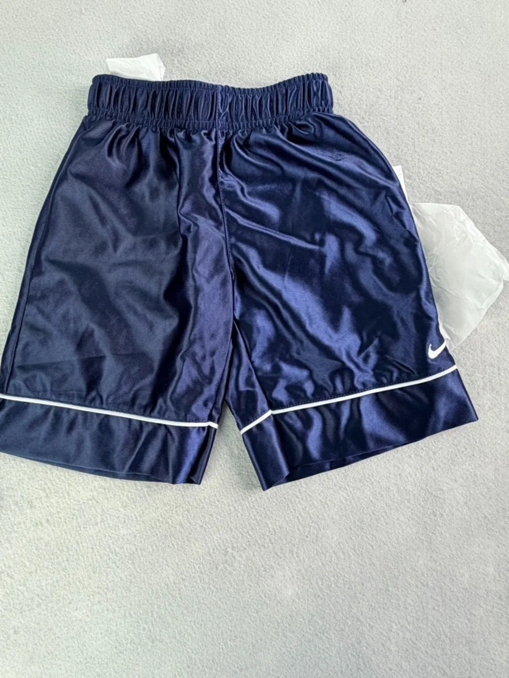 Nike Shorts Size 4 Lot (2)  Black Blue Athletic Running Outdoors Bottoms New